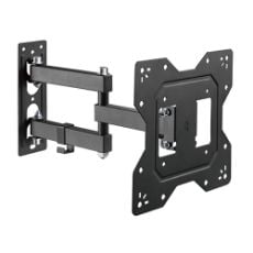 Εικόνα της Επιτοίχια Βάση Τηλεόρασης Powertech Full-motion 23-43" Black PT-1129