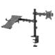 Εικόνα της Monitor Arm Brateck με Θέση για Laptop 17-32" Black LDT66-C024ML
