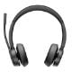 Εικόνα της Headset Poly Voyager 4320-M Bluetooth Microsoft Teams Certified USB-C + BT700 Dongle + Charging Stand 77Z32AA
