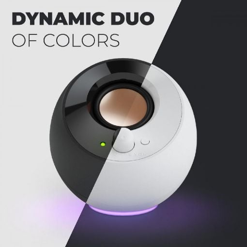 Εικόνα της Ηχεία Creative Pebble SE USB-C RGB Black 51MF1725AA000