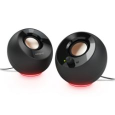 Εικόνα της Ηχεία Creative Pebble SE USB-C RGB Black 51MF1725AA000