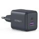 Εικόνα της Φορτιστής Ugreen X516 USB-A & USB-C PD GaN 30W Grey 55539