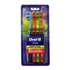 Εικόνα της Οδοντόβουρτσα Oral-B OM132 Family Pack Medium 40mm 4τμχ