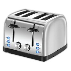 Εικόνα της Φρυγανιέρα Primo 4 Θέσεων 1900W Inox PRST-40454