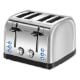 Εικόνα της Φρυγανιέρα Primo 4 Θέσεων 1900W Inox PRST-40454