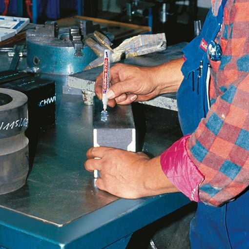 Εικόνα της Μαρκαδόρος Βιομηχανικός Λαδιού Edding 8750 2 - 4 mm White 4-8750049
