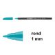 Εικόνα της Μαρκαδόρος Σχεδίου Edding 1200 1 mm Turquoise 4-1200014