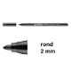 Εικόνα της Μαρκαδόρος Σχεδίου Edding 1300 2 mm Black 4-1300001