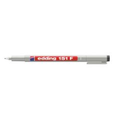Εικόνα της Μαρκαδόρος Edding 151 F Non-Permanent 0,6 mm Black 4-151001