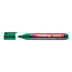 Εικόνα της Μαρκαδόρος Ανεξίτηλος Edding 300 1,5 - 3 mm Green 4-300004