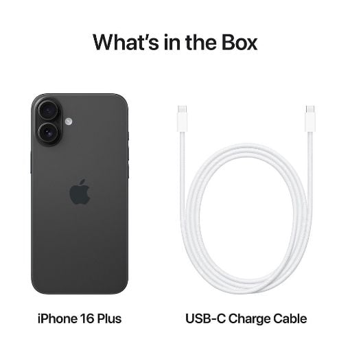 Εικόνα της Apple iPhone 16 Plus 128GB Black MXVU3QL/A