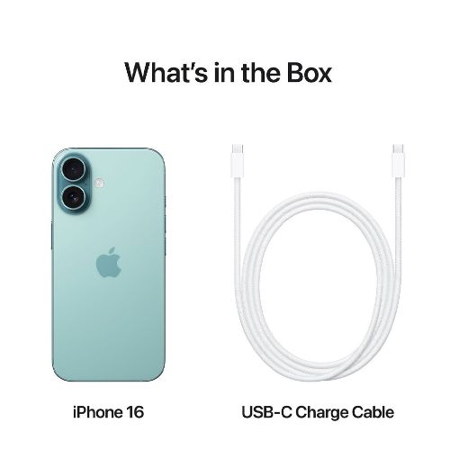 Εικόνα της Apple iPhone 16 128GB Teal MYED3QL/A