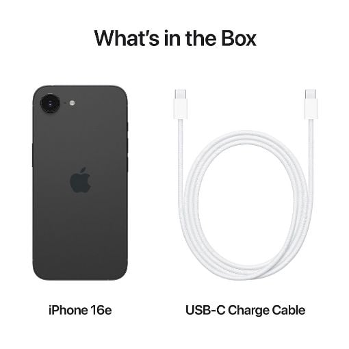 Εικόνα της Apple iPhone 16e 128GB Black MD1Q4QL/A
