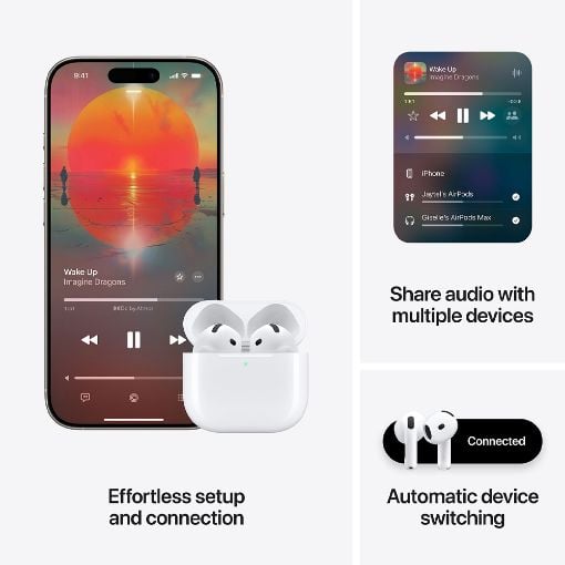 Εικόνα της Apple AirPods 4 with Active Noise Cancellation MXP93ZM/A