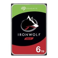 Εικόνα της Εσωτερικός Σκληρός Δίσκος NAS Seagate 3.5'' Ironwolf 6TB Sata III 256MB ST6000VN006