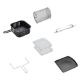 Εικόνα της Φριτέζα Αέρος - Φουρνάκι Primo 12lt 1800W Silver/Black PRAF-40424