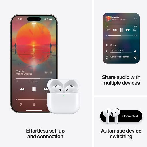 Εικόνα της Apple AirPods 4 MXP63ZM/A