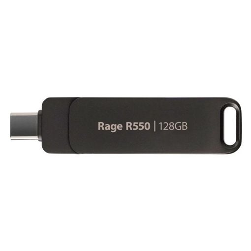 Εικόνα της Patriot Rage R550 USB-A/USB-C 3.2 128Gb Black PE128GR550DSAD