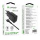 Εικόνα της Φορτιστής Lamtech USB-A QC3.0 18W με Καλώδιο USB-C 1m Black LAM021981