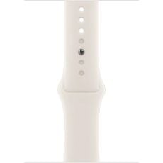 Εικόνα της Λουράκι Σιλικόνης Apple Sport Band 46mm S/M Starlight MXM63ZM/A