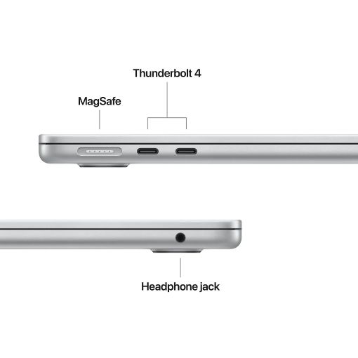 Εικόνα της Apple MacBook Air 13.6" Apple M4 16GB 256GB SSD 8-Core GPU Silver MW0W3GR/A