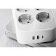Εικόνα της Πολύπριζο Tessan 6 Θέσεων με 2x USB-A & 1x USB-C TS-PS02DE00