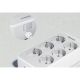 Εικόνα της Πολύπριζο Tessan 6 Θέσεων με 2x USB-A & 1x USB-C TS-PS02DE00