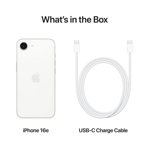 Εικόνα της Apple iPhone 16e 128GB White MD1R4QL/A