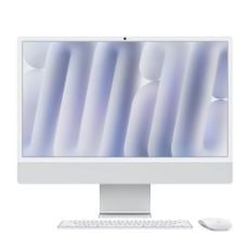 Εικόνα της Apple iMac 23.5" 2024 4.5K Apple M4 16GB 256GB SSD 10-Core GPU MacOS Silver MWUU3GR/A