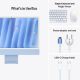 Εικόνα της Apple iMac 23.5" 2024 4.5K Apple M4 16GB 256GB SSD 8-Core GPU MacOS Blue MWUF3GR/A