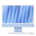 Εικόνα της Apple iMac 23.5" 2024 4.5K Apple M4 16GB 256GB SSD 8-Core GPU MacOS Blue MWUF3GR/A