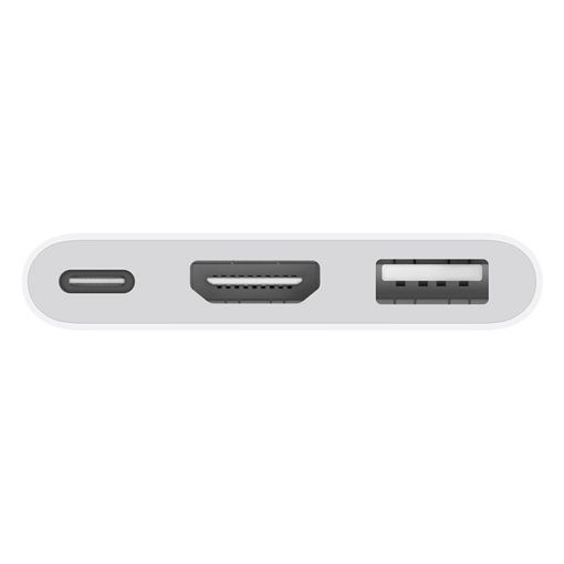 Εικόνα της Multiport Adapter Apple Digital AV USB-C to HDMI & USB-C/USB-A White MW5M3ZM/A