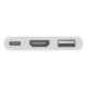 Εικόνα της Multiport Adapter Apple Digital AV USB-C to HDMI & USB-C/USB-A White MW5M3ZM/A