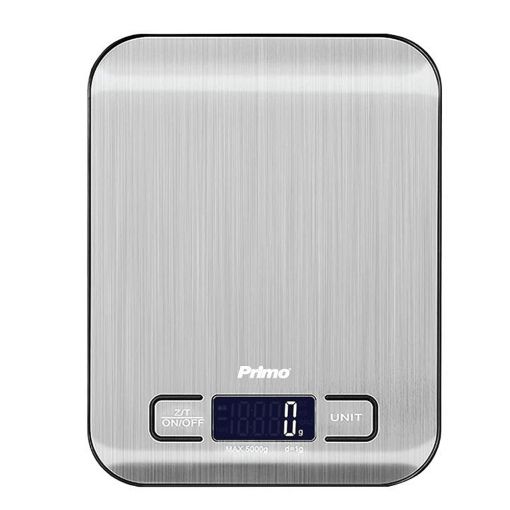 Εικόνα της Ψηφιακή Ζυγαριά Κουζίνας Primo 5kg Inox PRKS-40469