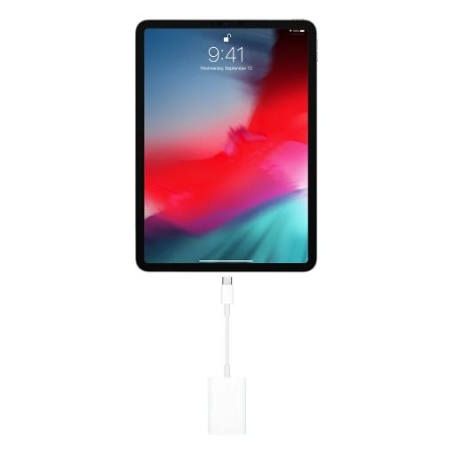 Εικόνα της Card Reader Apple USB-C to SD Card White MW653ZM/A