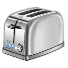 Εικόνα της Φρυγανιέρα Primo 2 Θέσεων 950W Inox PRST-40453