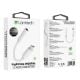 Εικόνα της Adapter Lamtech Lightning Male to 3.5mm Female White LAM063005