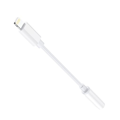Εικόνα της Adapter Lamtech Lightning Male to 3.5mm Female White LAM063005