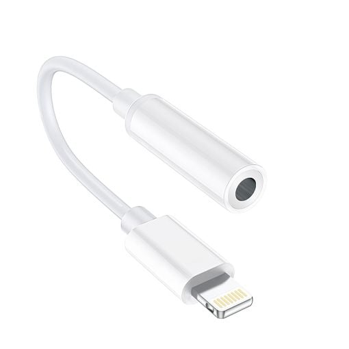 Εικόνα της Adapter Lamtech Lightning Male to 3.5mm Female White LAM063005