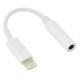Εικόνα της Adapter Lamtech Lightning Male to 3.5mm Female White LAM063005