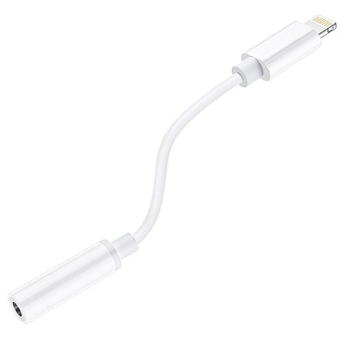 Εικόνα της Adapter Lamtech Lightning Male to 3.5mm Female White LAM063005