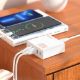 Εικόνα της Φορτιστής Lamtech 4x USB-A QC3.0 & USB-C PD GaN 65W White LAM113409