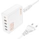 Εικόνα της Φορτιστής Lamtech 4x USB-A QC3.0 & USB-C PD GaN 65W White LAM113409