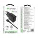 Εικόνα της Φορτιστής Lamtech USB-A QC3.0 18W με Καλώδιο Micro-USB 1m Black LAM021967