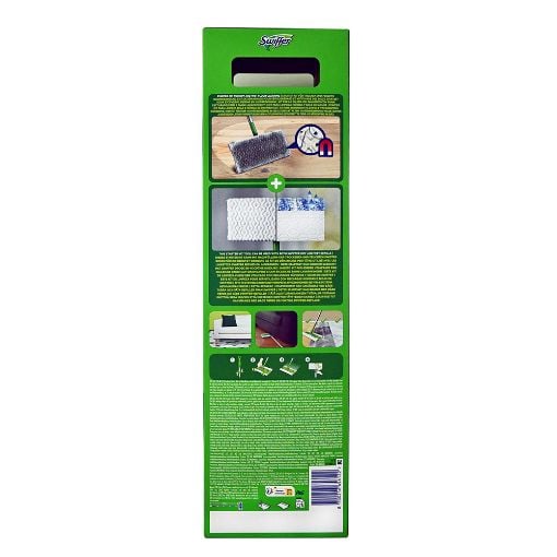 Εικόνα της Σύστημα Καθαρισμού Swiffer Dry & Wet με 1 Λαβή + 8 Στεγνά & 3 Υγρά Ανταλλακτικά Πανάκια