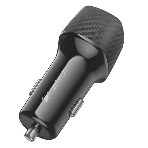 Εικόνα της Φορτιστής Αυτοκινήτου Lamtech USB-C PD 25W & USB-A QC 3.0 18W LAM023855
