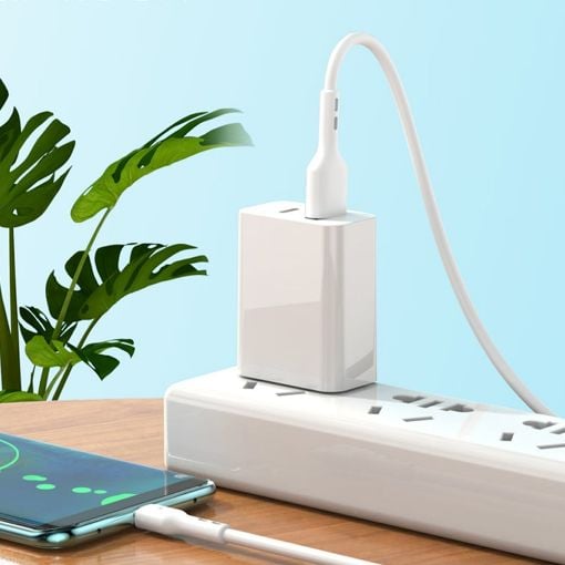 Εικόνα της Καλώδιο Lamtech USB-C to USB-A 2m White LAM446841