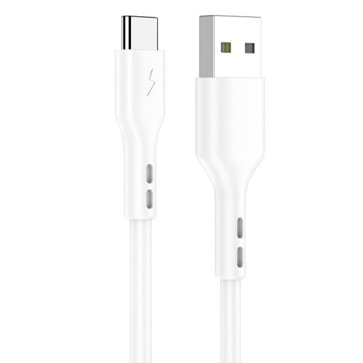 Εικόνα της Καλώδιο Lamtech USB-C to USB-A 2m White LAM446841