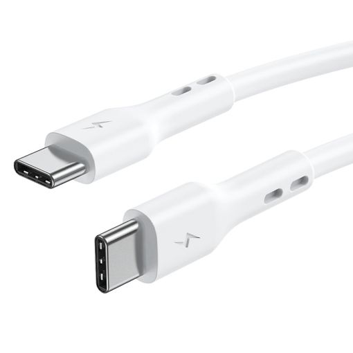 Εικόνα της Καλώδιο Lamtech USB-C to USB-C 100W 1m White LAM023657
