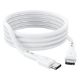Εικόνα της Καλώδιο Lamtech USB-C to USB-C 100W 2m White LAM023664